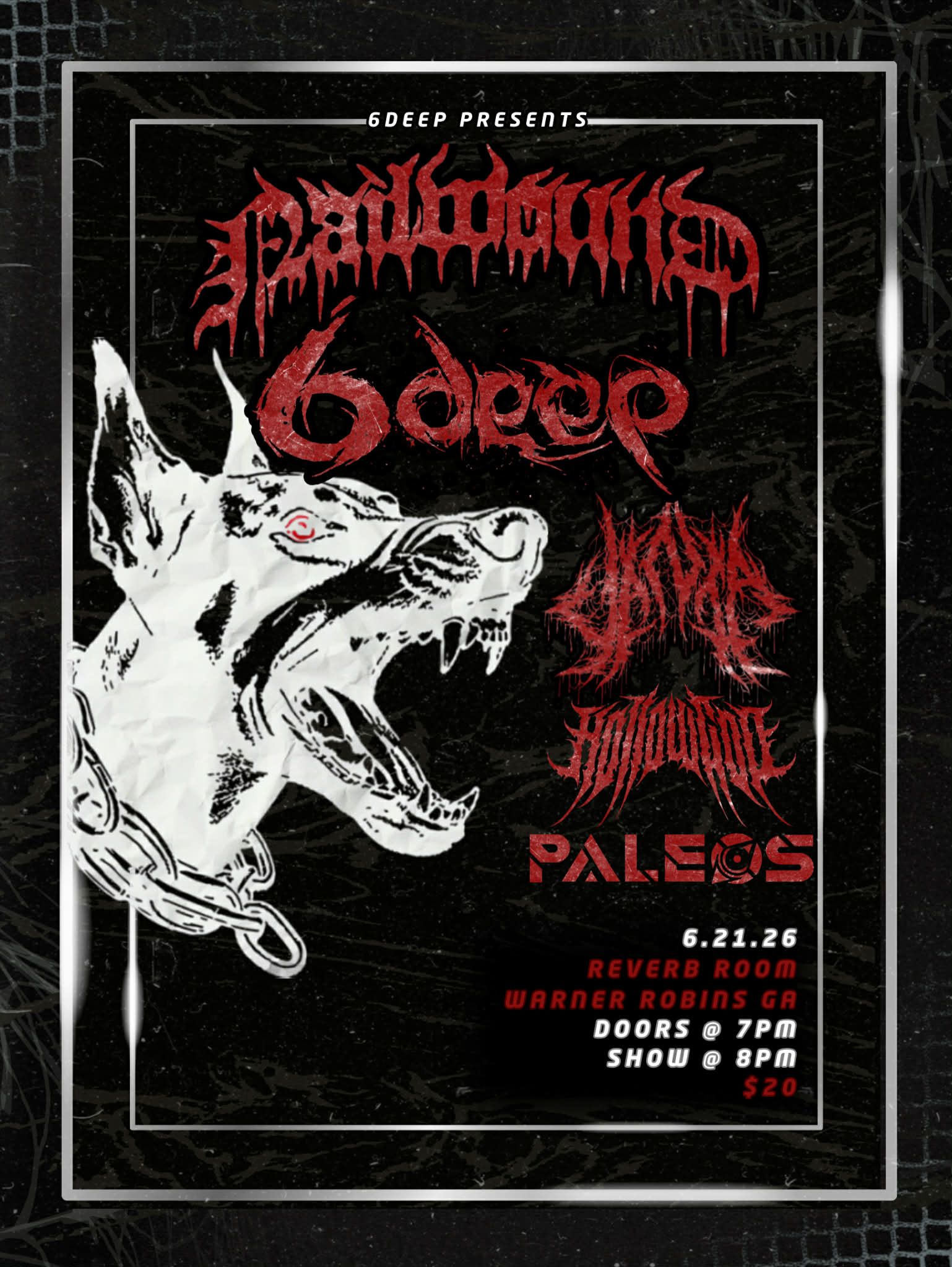 NAILWOUND event flyer
